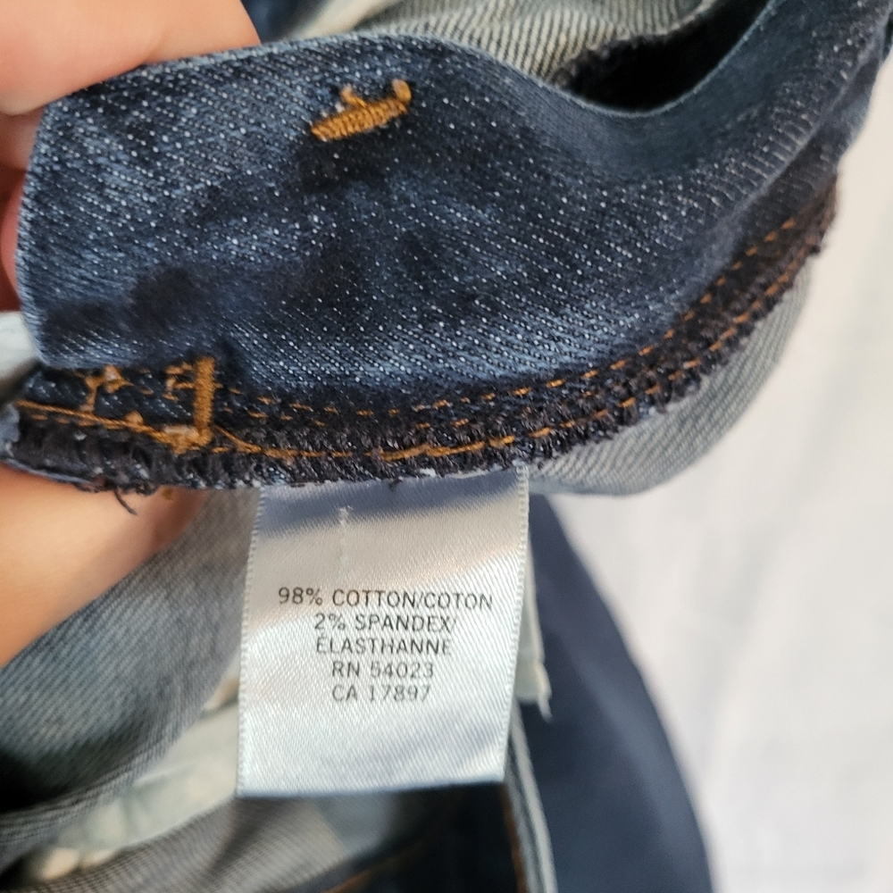 Banana Republic Womens Dark Wash Boot Cut 6R NWT - Picture 9 of 10